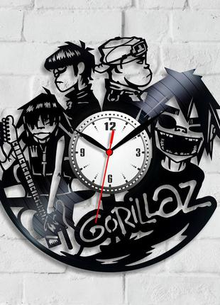 Gorillaz вінілова пластинка горілаз годинник музична група альтернативний рок кварцовий механізм 30