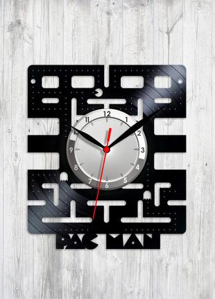 Pac man игра часы пак мен часы с белым циферблатом декор детской комнаты римский...