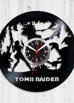 Tomb raid годинник вініловий годинник настінний годинник ретро гра кварцовий годинник годинник у спальню 300 міліметрів