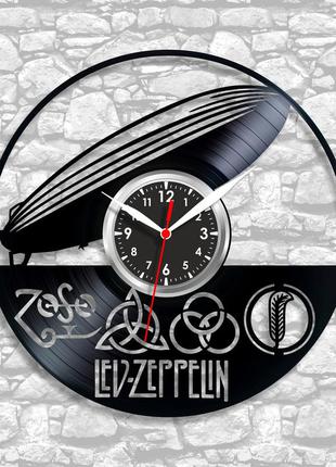 Led зепелін вініловий годинник led zepelin годинник музична пластина декор годинник рок-група логотип групи
