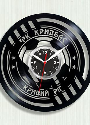 Фк кривбас годинник футбольний клуб кривій риг годинник на стіну годинник із вінілової пластинки годинник у кабінет 300 млм