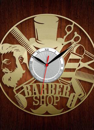 Barber shop годинник у салон для чоловіків барбершоп годинник брітоя обличчя круглі годинник годинник у кольорі золота