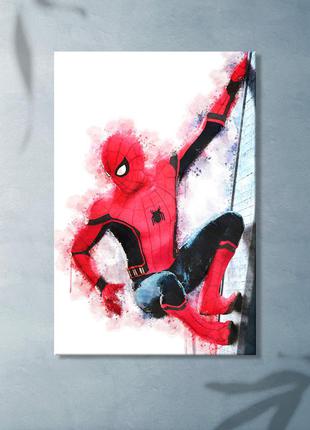 Людина павук настенный декор марвел мстители спайдермен человек паук постер в детскую комнату