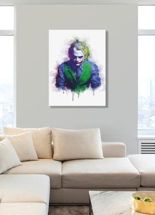 Постер джокер фото картина джокер на холсті джокер картина друк на холсті картина на...