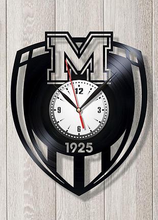 Фк металіст 1925 годинники настінні вінілові футбол логотип клубу металіст спортивний годинник годинники для офісу