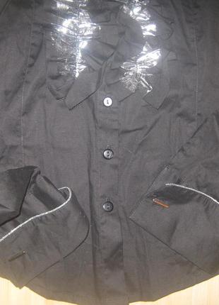 Блуза женская черная3 фото