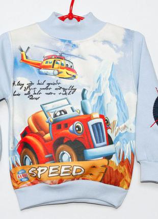 Батник з начосом для хлопчика