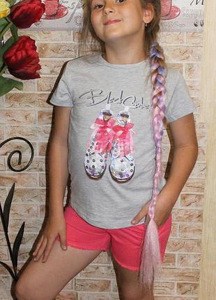 Літній костюм для дівчинки підлітка "черевички"