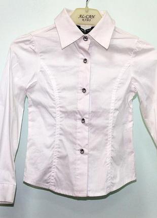 Белая блузка для маленькой девочки tobeto