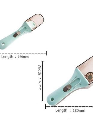 Мірні регульовані ложки adjustable measuring spoon6 фото