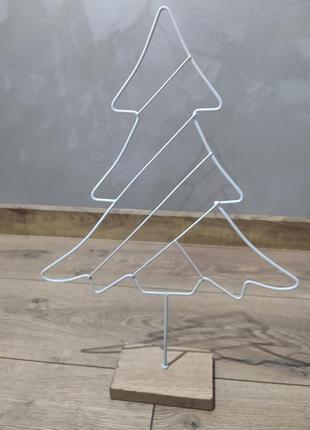 Новорічні прикраси ялинка на підставці zd trading комбінована