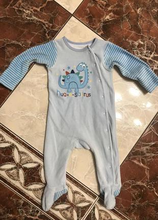 Человечек плюшевый m&co 3-6 мес