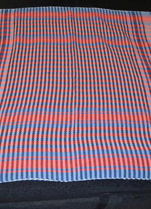 Арафатка шемаг платок косынка шарф клетка красная с синим8 фото