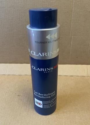 Clarins gel revitalisant восстанавливающий гель, улучшающий цвет лица, для мужчин 50ml