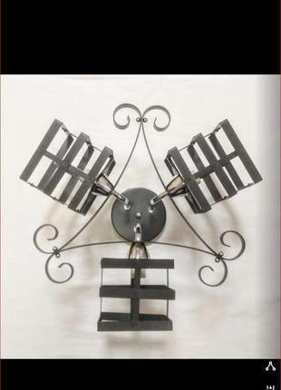 Люстра в стиле лофт на 3 плафона