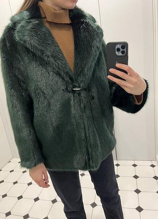 Шуба коротка еко -хутро mango
