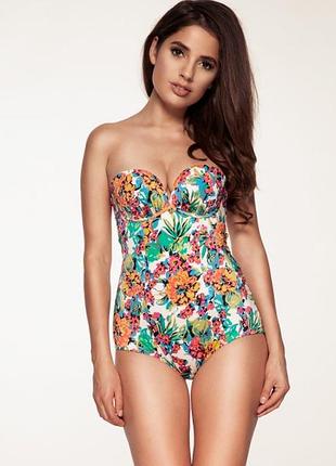 80b 36b 80б суцільний купальник пушап