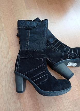 Утепленные сапоги сапянцы ботиночки josef seibel / размер 36, 38 оригинал