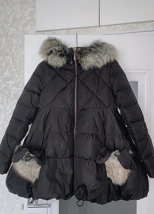 Пуховик love moschino