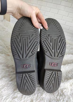 Кожаные сапоги, теплые ботинки ugg2 фото