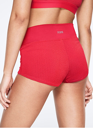 Текстуровані червоні шортики gym to swim для плавання для спорту вікторія сікрет