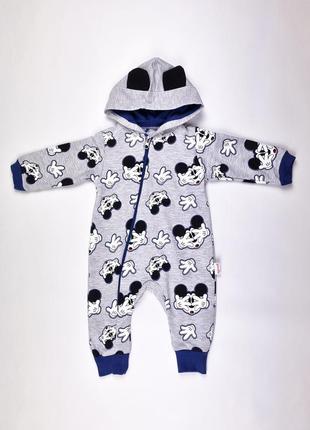 Комбинезон на мальчика на девочку микки, ромпер на мальчика на девочку микки, комбинезон мальчик девочка