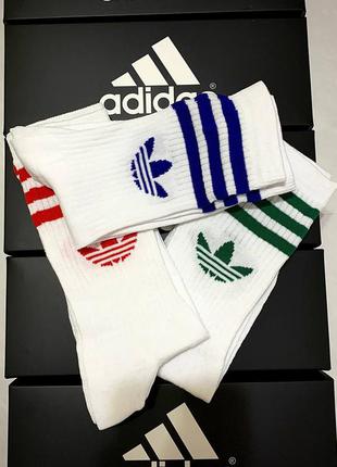 Подарунковий набір чоловічих шкарпеток adidas шкарпетки adidas adidas чоловічі шкарпетки3 фото