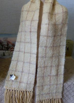 Мохеровый шарф donegal design ирландия