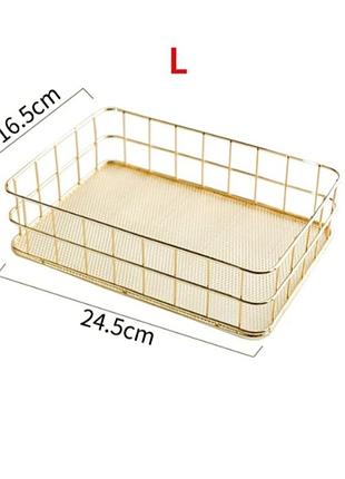 Кошик 💛🖤 органайзер металевий корзина металева