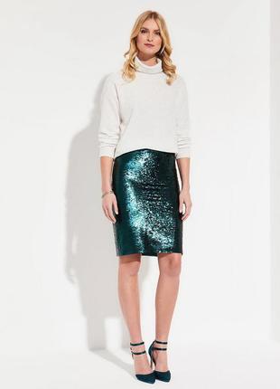 Спідниця жіноча з паєтками s.oliver