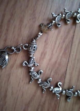 Браслет  фламінго 2