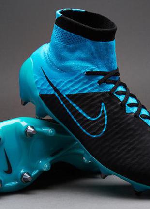 Бутсы футбольные муж. nike magista obra sg-pro (арт. 747493-004)