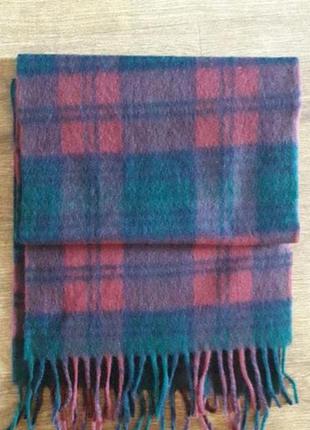 Шерстяной шарф шотландия