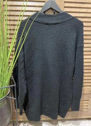 Шикарный тёплый свитер кардиган на пуговицах с шерстью h&m8 фото