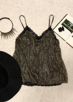 Блузка топ кофта мереживна