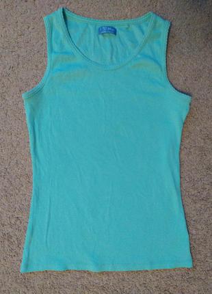 Бирюзовая маечка в рубчик next
