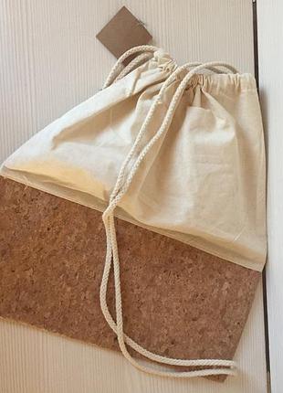 Эко сумка рюкзак 2