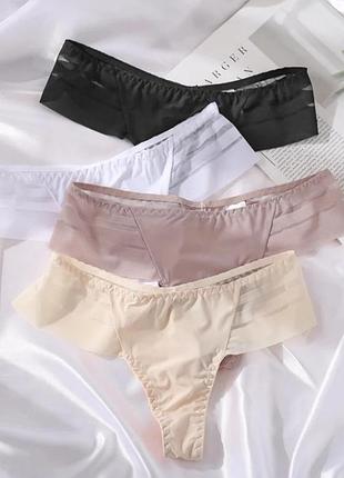 Труси трусики стринги жіночі жіночі із заниженою талією
