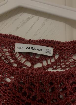 Кофта Zara сіточкою3 фото
