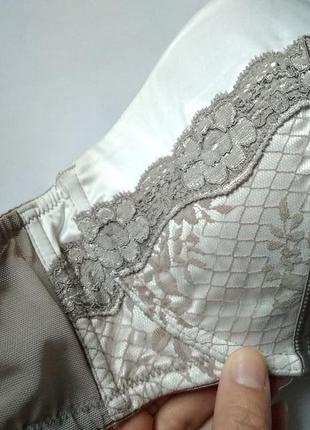 80f 36f/75f роскошный сексуальный атласный бюстгальтер балконет без бретель для...