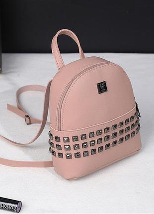 Рюкзак мини женский elegant 1234 pink