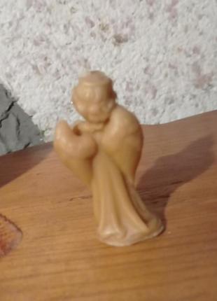Свічка-фігурка ангелик hand made2 фото