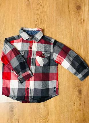 Тепла сорочка для хлопчика на 2 роки oshkosh