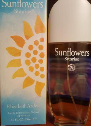 Sunflowers sunrise1 фото