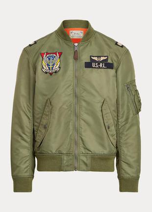 Бомбер polo ralph lauren twill bomber jacket оригинал оригінал original хит сезона!4 фото