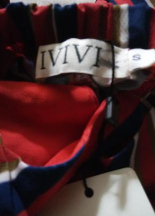 Бомбезный брючный комбинезон из крепового софта   в полоску бренд ivivi7 фото