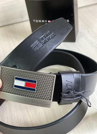 Ремінь шкіряний tommy1 фото