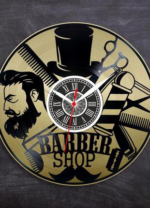 Барбершоп годинник barber shop годинник у салон для чоловіків бритоя обличчя круглі годинник годинник у кольорі золота