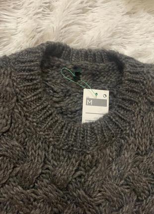 Новий чоловічий шерстяний светр, розмір м benetton (джемпер)