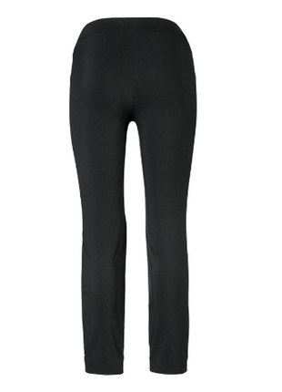 Великолепные женские, чёрные, эластичные, укороченные, брюки, штаны, tchibo германия3 фото